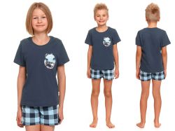 Piżama dziecięca ERWIN/ELWIRA: granat/błękit