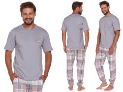 Piżama męska KSAWERY: jasnoszary